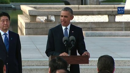 the President Barack Obama's Speech in HIROSHIMA (9)