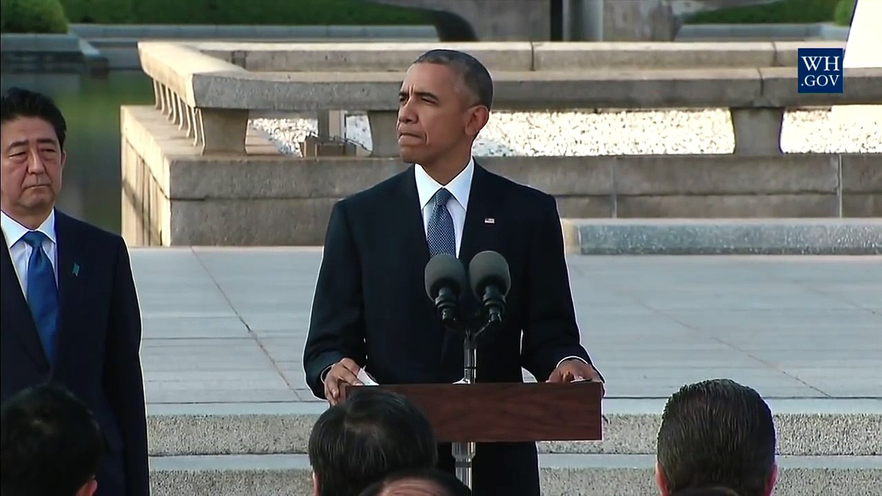 the President Barack Obama's Speech in HIROSHIMA (10)