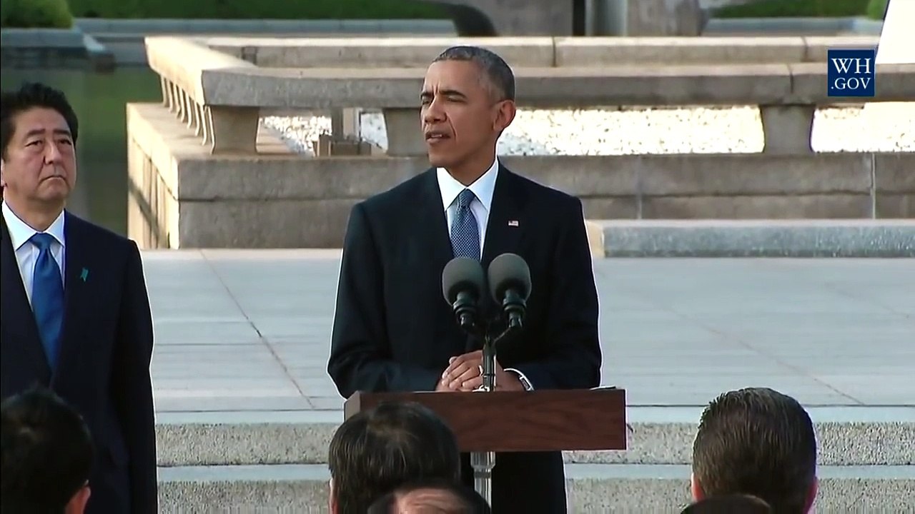 the President Barack Obama's Speech in HIROSHIMA (14)