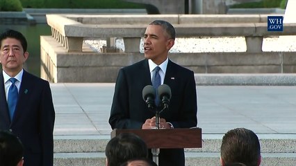 the President Barack Obama's Speech in HIROSHIMA (16)
