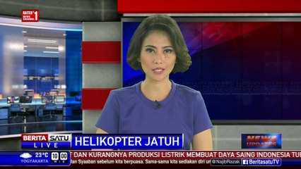 Helikopter Bell 206 Jatuh di Nabire