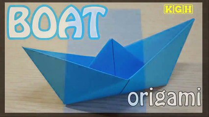 How to make an Easy Origami Boat - Origami Art