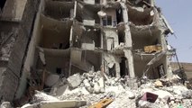 Syrian regime air raids kill dozens in Aleppo