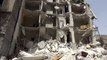 Syrian regime air raids kill dozens in Aleppo