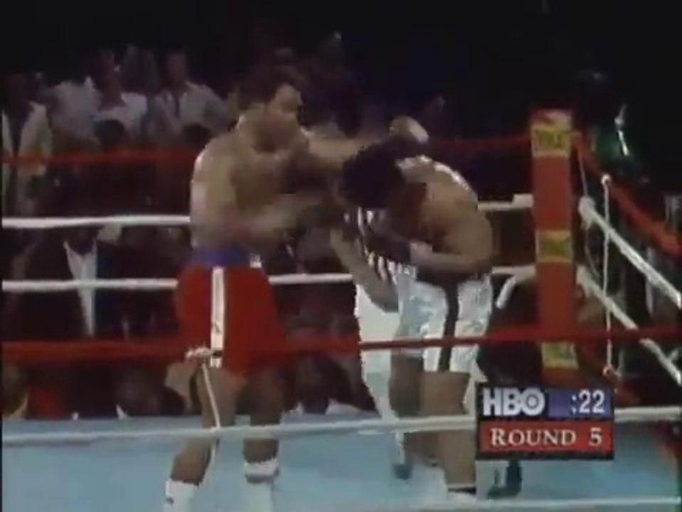 Le match de Mohamed Ali face à George Foreman