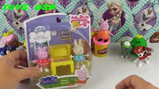 Peppa Pig new peppa & rebecca rabbit and peek surprise Peppa Pig Dance recital Funny  ToysUsa Channe
