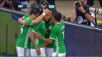 México vence a Paraguay (1-0) partido amistoso 2016 - previo a la copa américa centenario