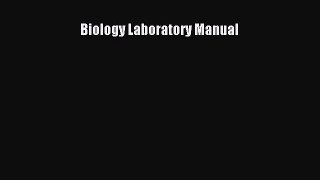 Read Books Biology Laboratory Manual ebook textbooks