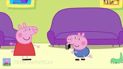 Peppa pig Little George Crying Fell Down By Peppanimation tv