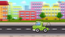 Car Cartoons for children. Monster Truck & Racing Cars on the beach. Tow Truck & Car Service