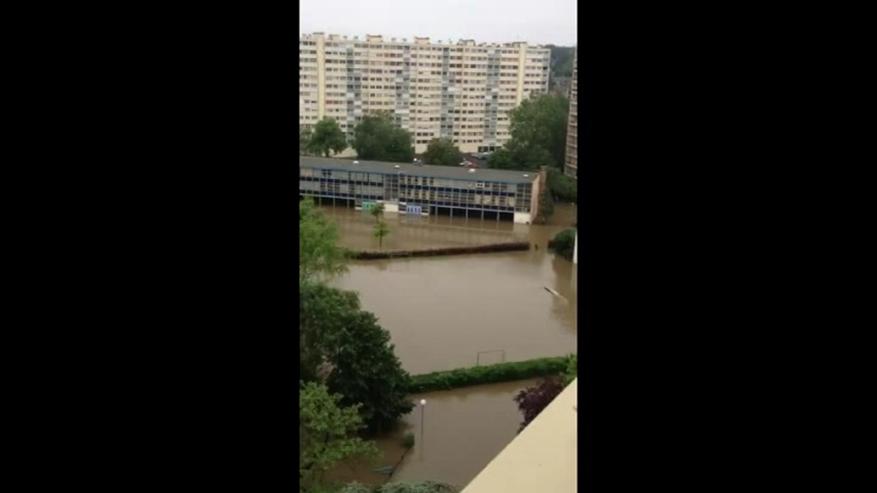 Savigny-sur-Orge. Crue de l'Orge : les inondations du 2 juin 2016.
