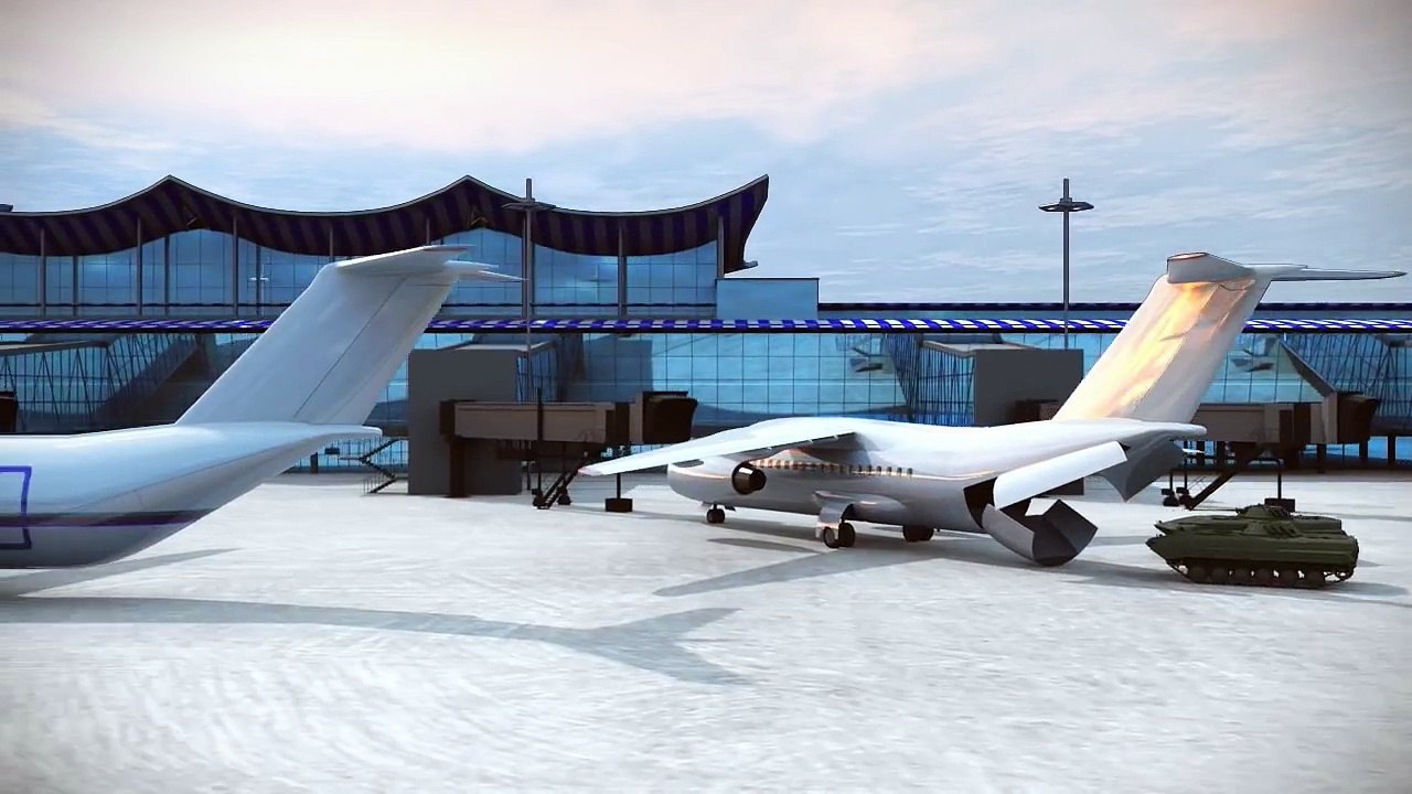 Airplane-safety-systemPlane-with-a-device-to-save-passengers----