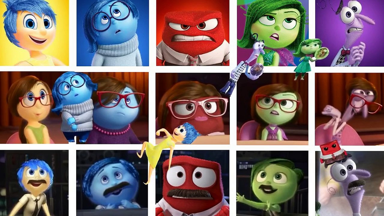 INSIDE OUT Finger Family Daddy Finger Nursery Rhyme with Lyrics