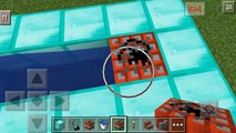 Minecraft PE:slow motion look at exploding tnt