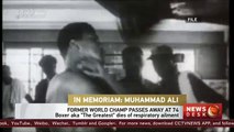 Boxing legend and social activist Muhammad Ali dies at age 74