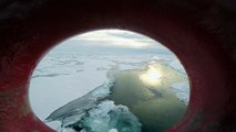 Arctic Ocean Ice Breaking