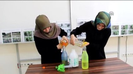 Liseliler "Zirai Donu Önleyici Solüsyon" Geliştirdi