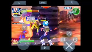 DBZ ttt Vegeta ssjgss e Goku ssjg vs Golden freeza online