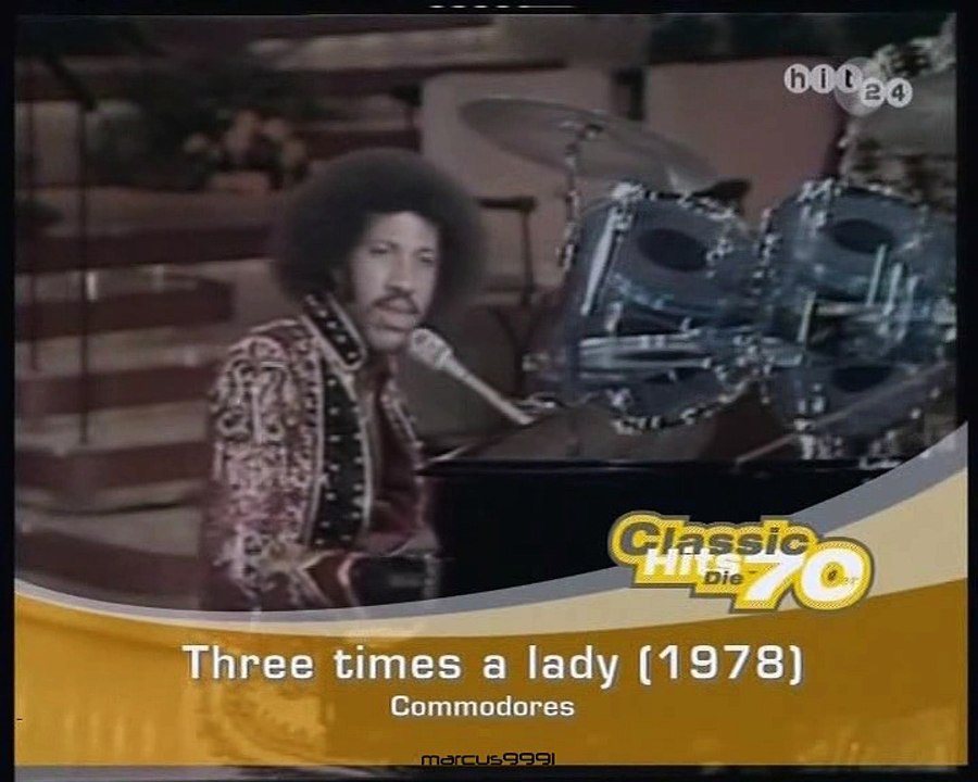Commodores - Three Times A Lady 1978
