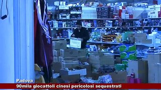 Padova. 90mila giocattoli cinesi sequestrati 11.12.2015