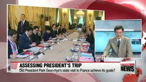 Expert's perspective on President Park's trip to France