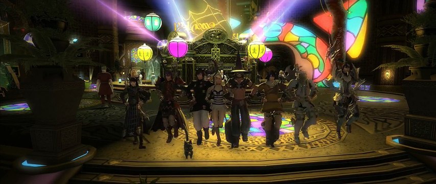 Final Fantasy XIV Gold Saucer Everybody dance dance dance!