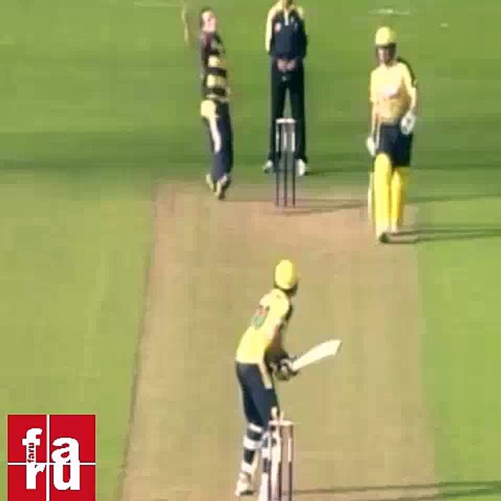 Afridi Sixes County Cricket