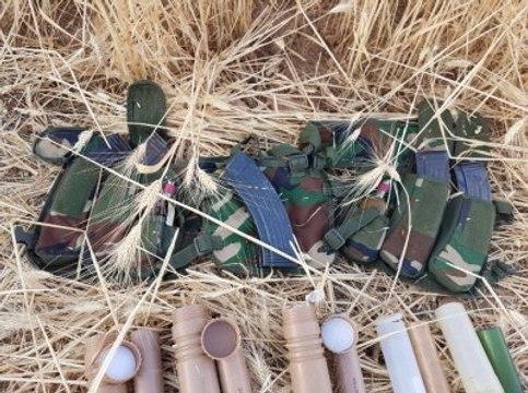 Cizre'de Rus Yapımı El Bombası ve Çok Sayıda Mühimmat Ele Geçirildi