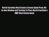 EBOOKONLINENorth Carolina Real Estate License Exam Prep: All-in-One Review and Testing To Pass