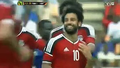 Mohamed Salah Goal HD - Tanzania 0-1 Egypt - 04-06-2016