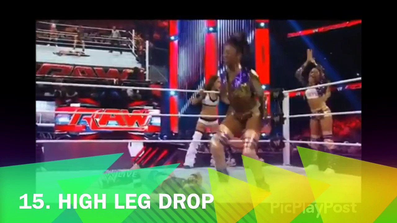 Top 20 WWE Naomi Moves