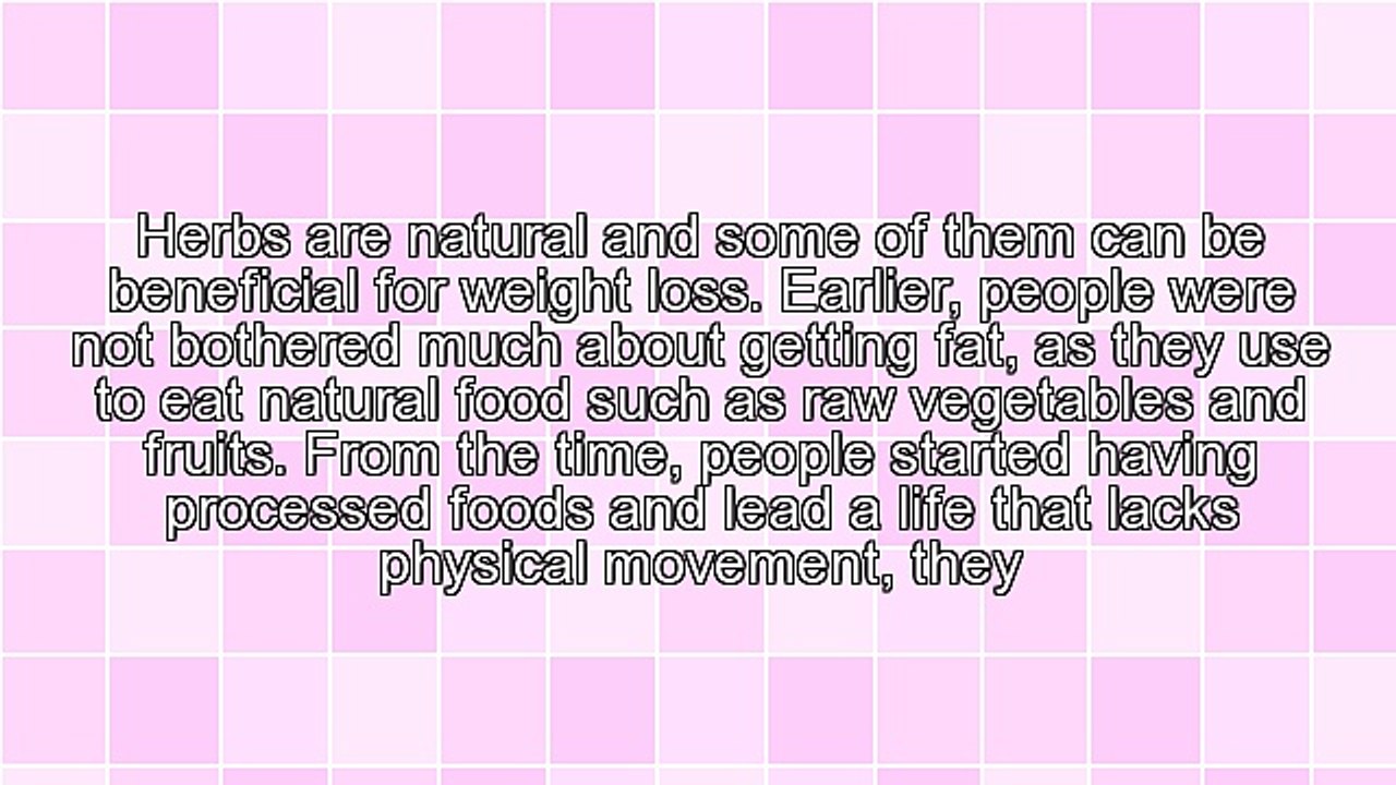 How Herbal Medicines Help in Weight Loss