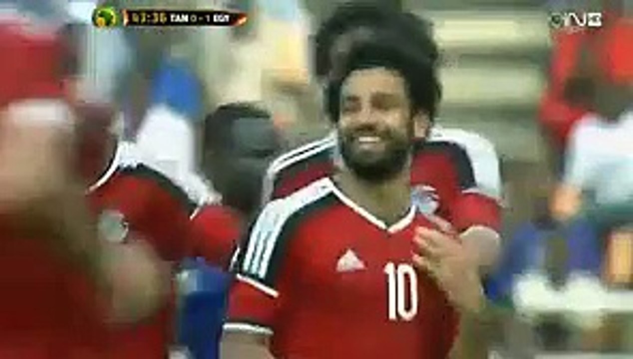 Mohamed Salah Incredible Goal HD - Tanzania 0-1 Egypt - 04-06-2016