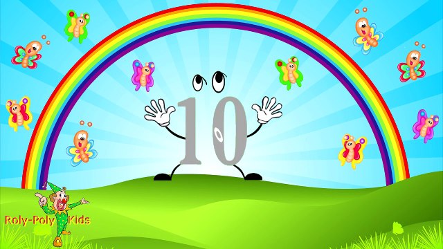 LEARN NUMBERS FOR TODDLERS, LEARN TO COUNT FROM 1 TO 10 - Roly-Poly KIDS Animation