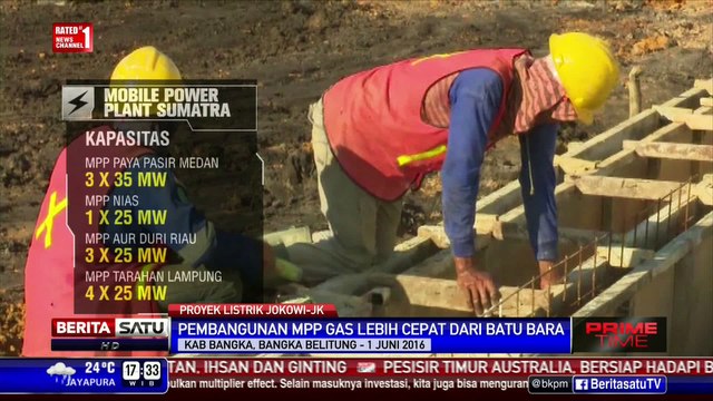 Akhir 2016, Sejumlah Pembangkit Listrik Berbagai Daerah Akan Beroperasi