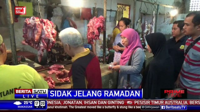 Dinas Peternakan Medan Sidak Campuran Daging Celeng di Pasar