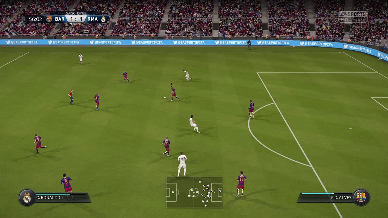 Perfect assist and perfect shot