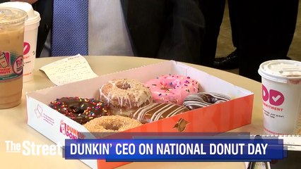 Dunkin’ Brands CEO Shares Favorite Donut on National Donut Day_2