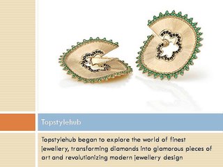 Topstylehub women luxury diamond and gold jewelery accessories