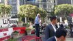Bernie Sanders at 101 California St, San Francisco