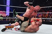 Brock Lesnar vs John Cena WWE Summerslam - Raw (Full Promo)