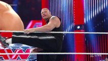 John Cena and Brock Lesnar brawl before Night of Champions- Raw