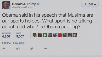 Muhammad Ali hit back at Donald Trump for Anti Muslims Ranting