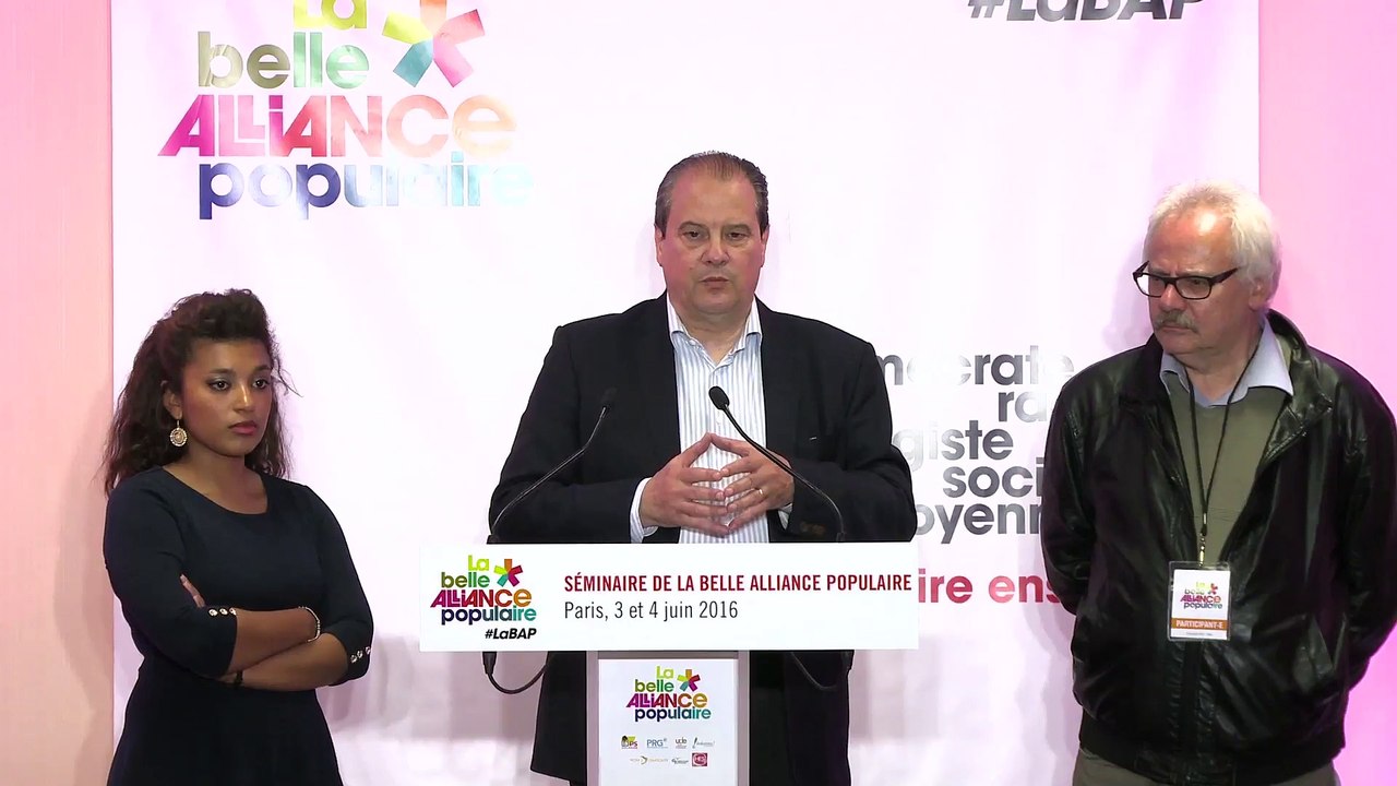 Conférence de presse - Séminaire BAP