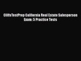 READbook CliffsTestPrep California Real Estate Salesperson Exam: 5 Practice Tests READONLINE