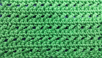 Cara Merajut Motif Silang