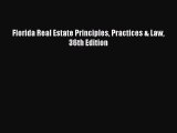 READbook Florida Real Estate Principles Practices & Law 36th Edition FREEBOOOKONLINE