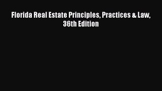 READbook Florida Real Estate Principles Practices & Law 36th Edition FREEBOOOKONLINE