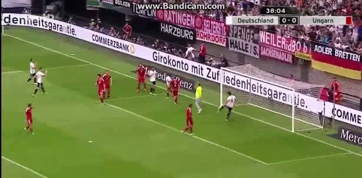 Thomas Muller Goal- Germany 2-0 Hungary - 04-06-2016