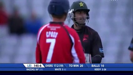 Abdul Razzaq - Match Winning Inning in County Cricket 2011